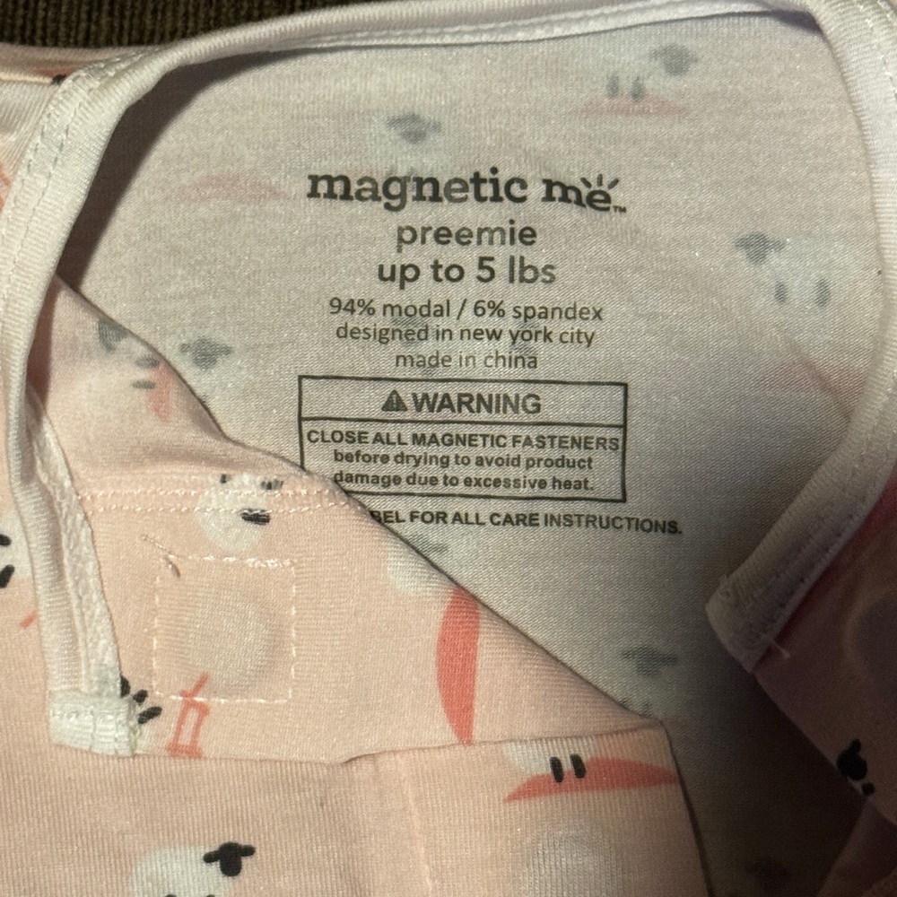 NWT Magnetic Me Sheep Footie - Picture 4 of 5